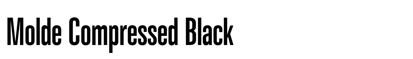 Molde Compressed Black